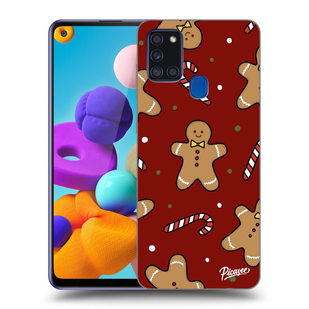 Picasee ULTIMATE CASE für Samsung Galaxy A21s - Gingerbread 2