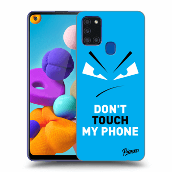 Hülle für Samsung Galaxy A21s - Evil Eye - Blue
