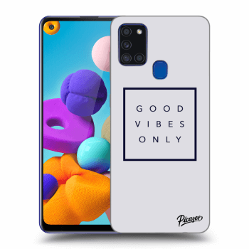Hülle für Samsung Galaxy A21s - Good vibes only