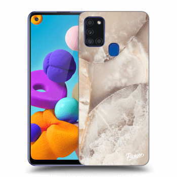 Hülle für Samsung Galaxy A21s - Cream marble