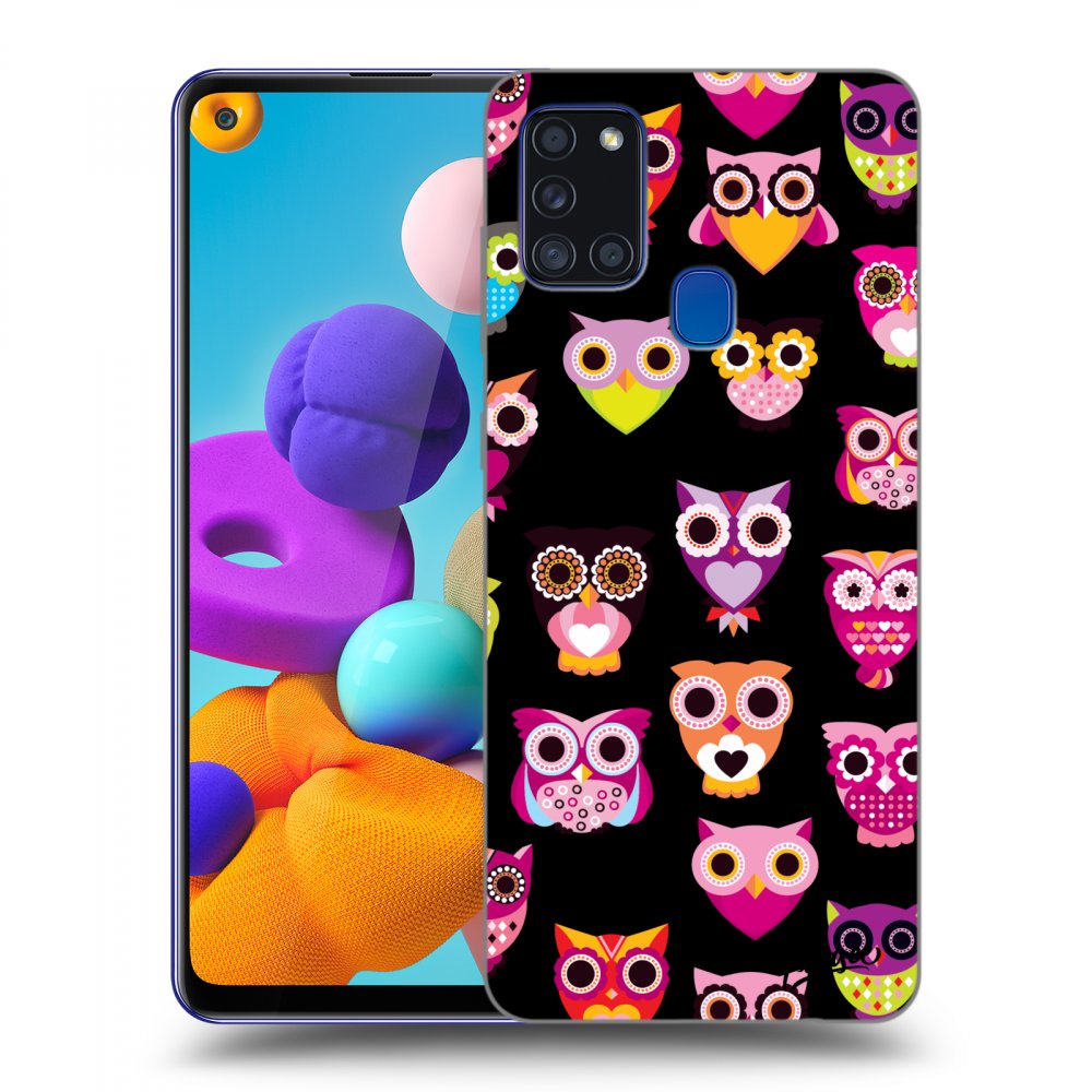 Picasee ULTIMATE CASE für Samsung Galaxy A21s - Owls
