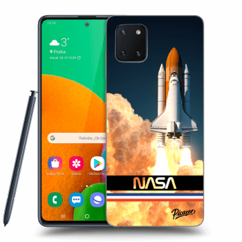 Picasee Samsung Galaxy Note 10 Lite N770F Hülle - Transparentes Silikon - Space Shuttle