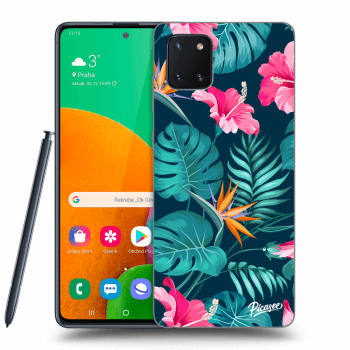 Hülle für Samsung Galaxy Note 10 Lite N770F - Pink Monstera