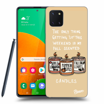 Hülle für Samsung Galaxy Note 10 Lite N770F - Candles