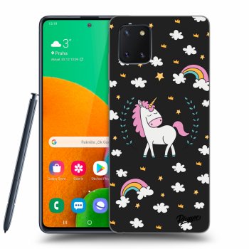 Hülle für Samsung Galaxy Note 10 Lite N770F - Einhorn Sternenhimmel