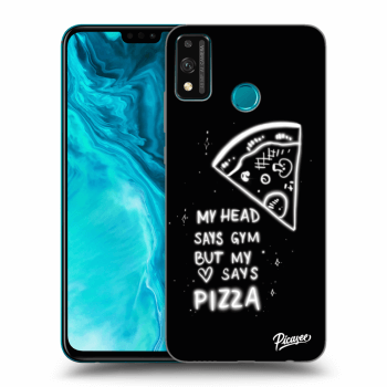 Picasee Honor 9X Lite Hülle - Transparentes Silikon - Pizza