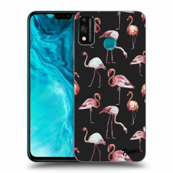 Hülle für Honor 9X Lite - Flamingos