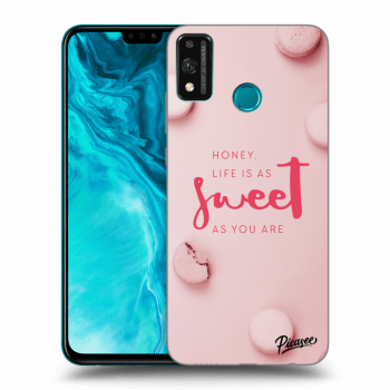 Picasee Honor 9X Lite Hülle - Transparentes Silikon - Life is as sweet as you are