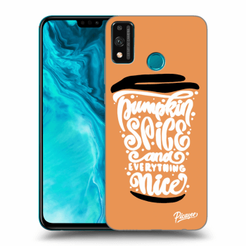 Hülle für Honor 9X Lite - Pumpkin coffee
