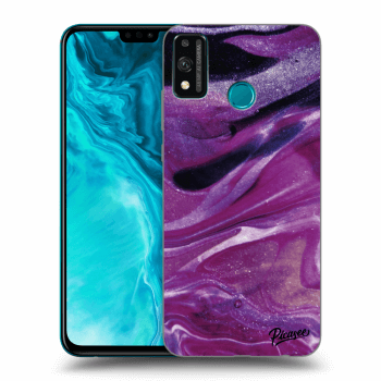 Hülle für Honor 9X Lite - Purple glitter