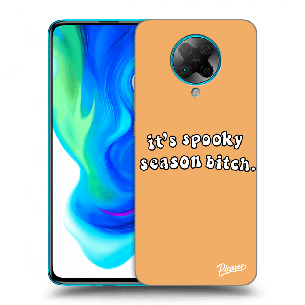Picasee Xiaomi Poco F2 Pro Hülle - Transparentes Silikon - Spooky season