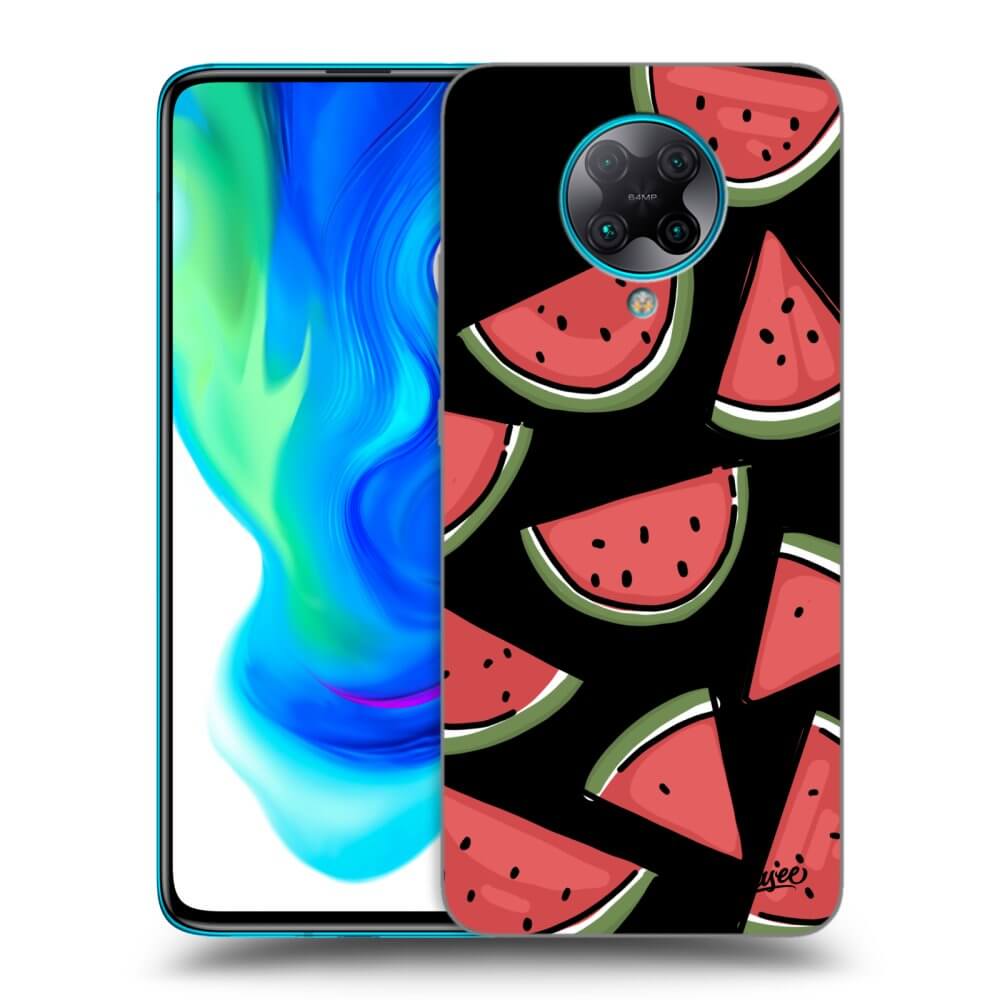 Picasee Xiaomi Poco F2 Pro Hülle - Schwarzes Silikon - Melone