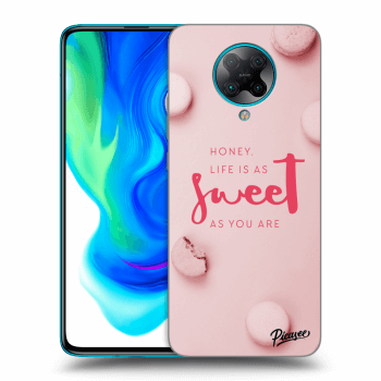 Picasee Xiaomi Poco F2 Pro Hülle - Transparentes Silikon - Life is as sweet as you are
