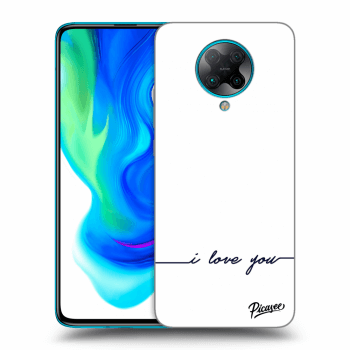 Hülle für Xiaomi Poco F2 Pro - I love you