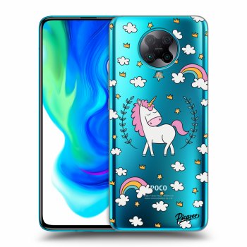 Picasee Xiaomi Poco F2 Pro Hülle - Transparentes Silikon - Unicorn star heaven