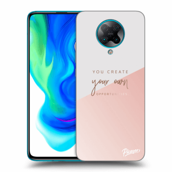 Picasee Xiaomi Poco F2 Pro Hülle - Schwarzes Silikon - You create your own opportunities