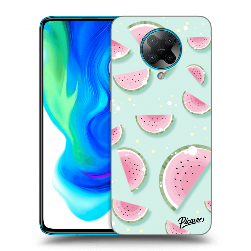 Picasee Xiaomi Poco F2 Pro Hülle - Transparentes Silikon - Watermelon 2