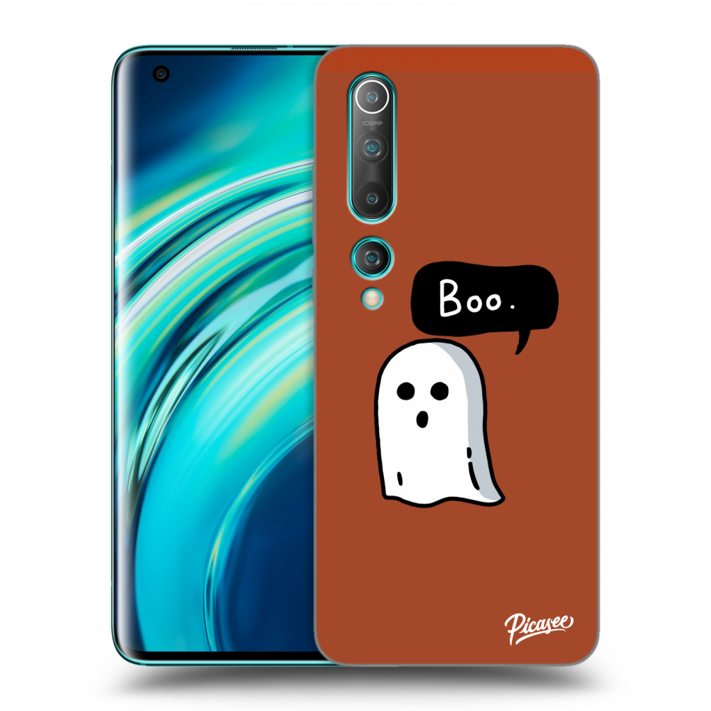 Picasee Xiaomi Mi 10 Hülle - Transparentes Silikon - Boo