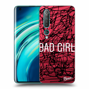 Picasee Xiaomi Mi 10 Hülle - Schwarzes Silikon - Bad girl
