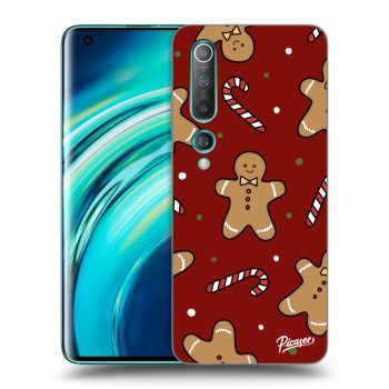 Picasee Xiaomi Mi 10 Hülle - Schwarzes Silikon - Gingerbread 2