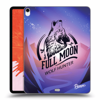 Picasee transparente Silikonhülle für Apple iPad Pro 12.9" 2018 (3. gen) - Wolf