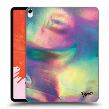Picasee transparente Silikonhülle für Apple iPad Pro 12.9" 2018 (3. gen) - Holo
