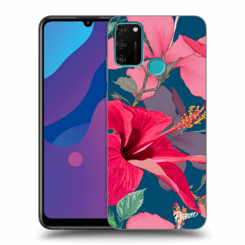 Hülle für Honor 9A - Hibiscus