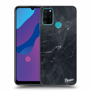 Hülle für Honor 9A - Black marble