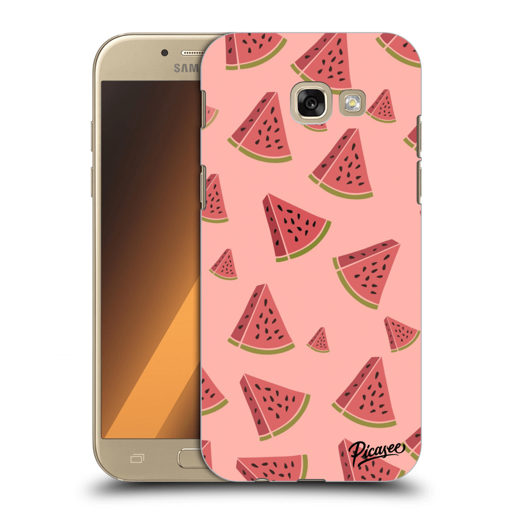 Picasee Samsung Galaxy A5 2017 A520F Hülle - Transparentes Silikon - Watermelon