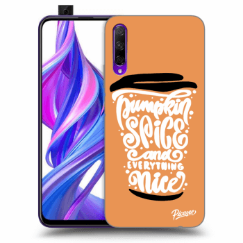Hülle für Honor 9X Pro - Pumpkin coffee
