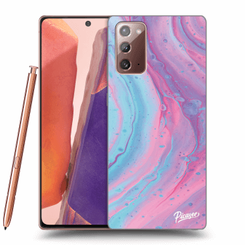 Hülle für Samsung Galaxy Note 20 - Pink liquid