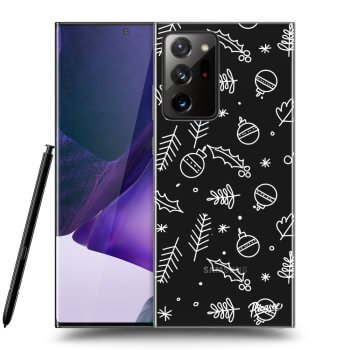 Picasee Samsung Galaxy Note 20 Ultra Hülle - Transparentes Silikon - Mistletoe