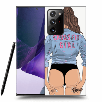 Picasee Samsung Galaxy Note 20 Ultra Hülle - Transparentes Silikon - Crossfit girl - nickynellow