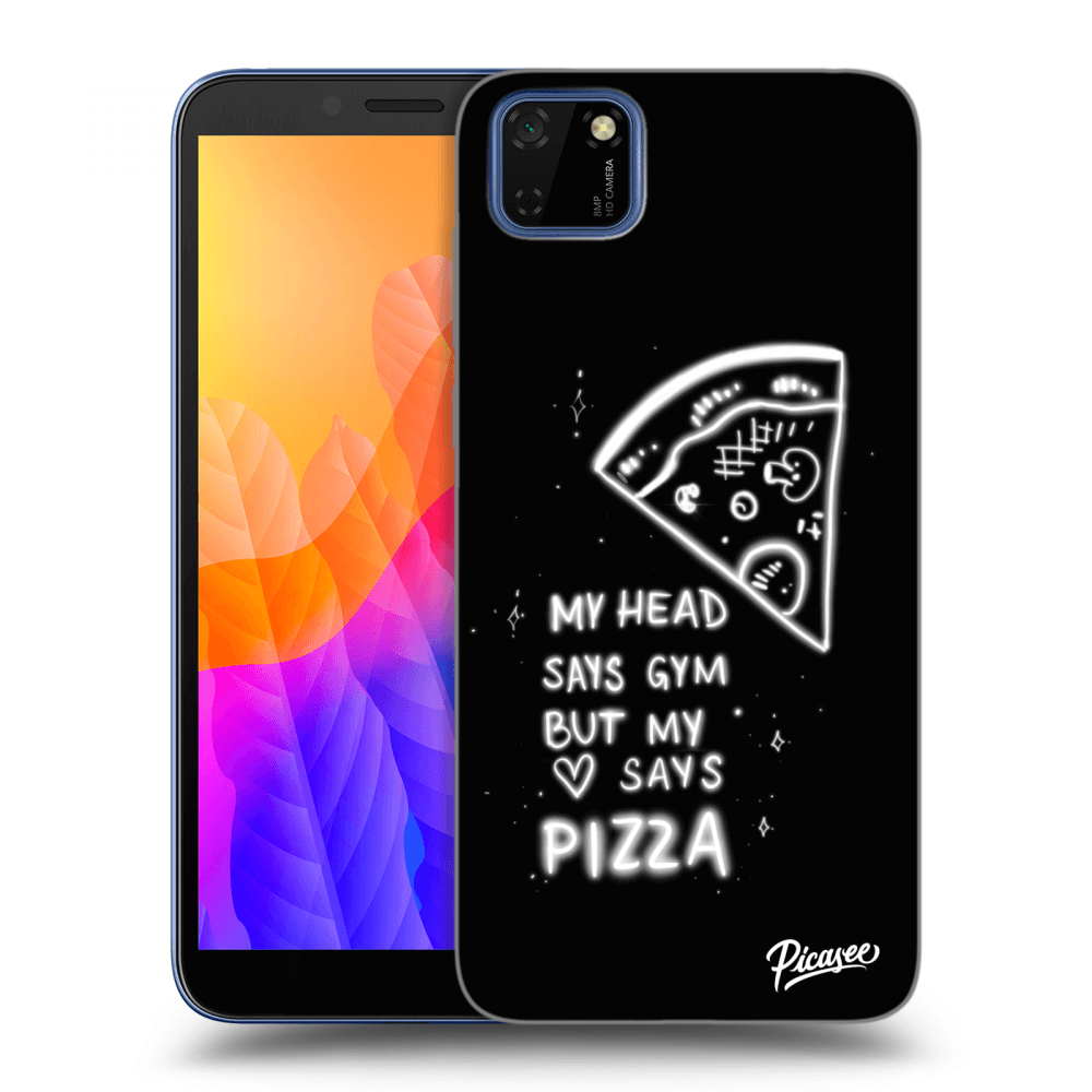 Picasee Huawei Y5P Hülle - Transparentes Silikon - Pizza