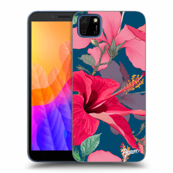 Hülle für Huawei Y5P - Hibiscus