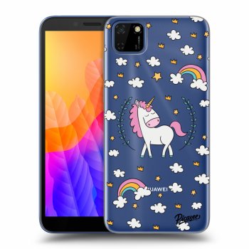 Picasee Huawei Y5P Hülle - Transparentes Silikon - Unicorn star heaven