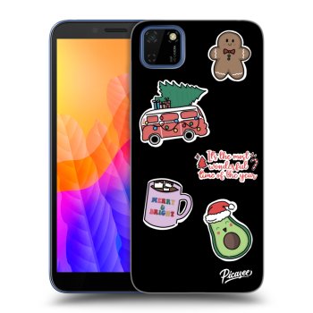Hülle für Huawei Y5P - Christmas Stickers