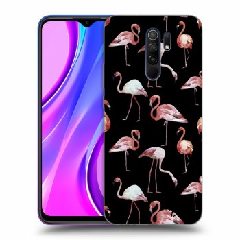 Hülle für Xiaomi Redmi 9 - Flamingos