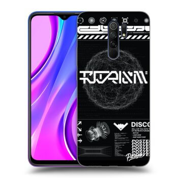 Hülle für Xiaomi Redmi 9 - BLACK DISCO