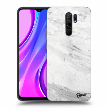 Hülle für Xiaomi Redmi 9 - White marble