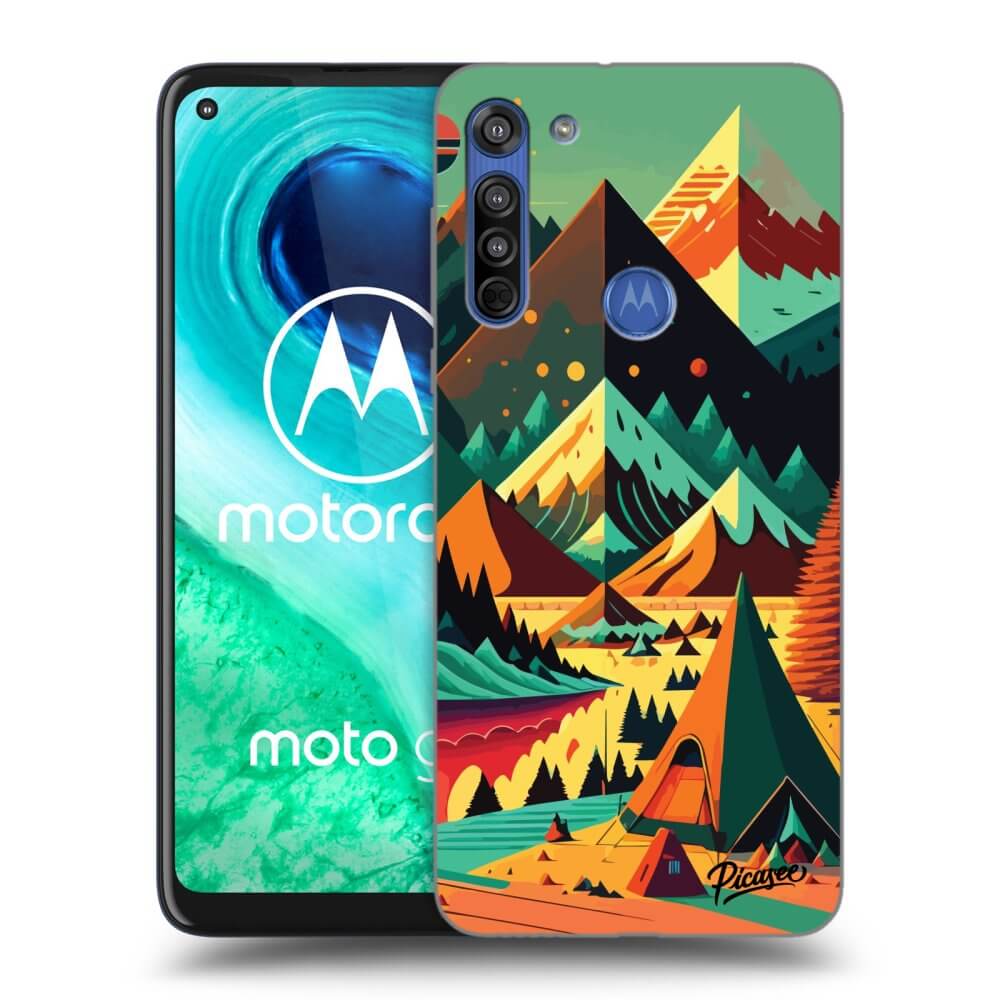 Picasee Motorola Moto G8 Hülle - Transparentes Silikon - Colorado