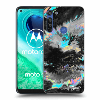 Picasee Motorola Moto G8 Hülle - Schwarzes Silikon - Magnetic