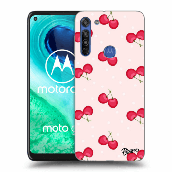 Hülle für Motorola Moto G8 - Cherries
