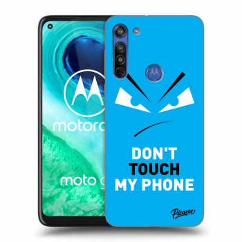 Hülle für Motorola Moto G8 - Evil Eye - Blue