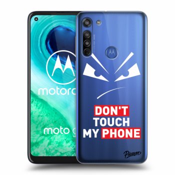 Hülle für Motorola Moto G8 - Evil Eye - Transparent