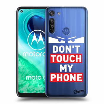 Hülle für Motorola Moto G8 - Shadow Eye - Transparent