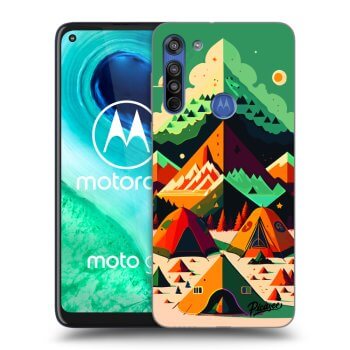 Picasee Motorola Moto G8 Hülle - Transparentes Silikon - Alaska