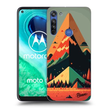 Picasee Motorola Moto G8 Hülle - Transparentes Silikon - Oregon