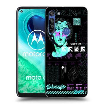 Picasee Motorola Moto G8 Hülle - Transparentes Silikon - RETRO