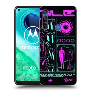 Picasee Motorola Moto G8 Hülle - Transparentes Silikon - HYPE SMILE